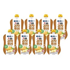베베쿡 처음먹는 평창감자 퓨레, 8개, 80g, 감자 퓨레