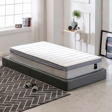 [쿠팡방문설치] 베이직 본넬스프링 매트리스, 중간 부드러움, 23cm