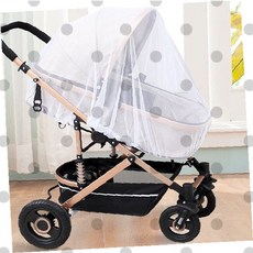 유모차 방충망 메쉬 모기퇴치 벌레차단 아기 외출용 투명 덮개 신생아 산책 야외활동 보호커버, 1개, 유모차모기장