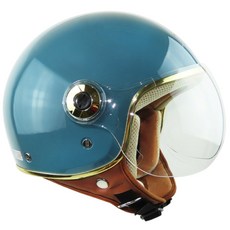 KK 金緻風 馬卡龍色系飛行帽 3/4罩安全帽 安全騎士首選, 石墨綠