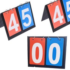 스포츠 농구 배구 넘기는 스코어보드 1p 시합 점수판 표 경기 배구 족구 테니스 탁구