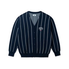 PRO-SPECS STRIPE KNIT CARDIGAN NAVY 100231