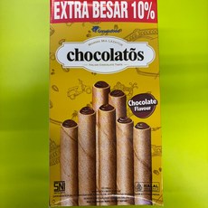 HALAL Mamma Mia Lezatos Chocolatos 초콜라토스 노랑 343.2g(14.3g*24개입) 코코아분말8%함유, 1개, 343.2g