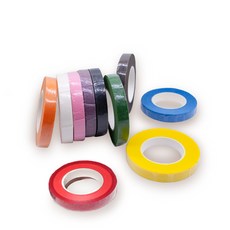 플로럴 꽃꽂이 컬러 공예 꽃테이프 28m 롤, 05 주황