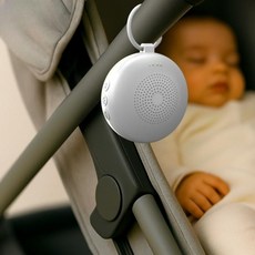 백색소음기 수면도움 불면증완화 독서실 강아지백색소음, 미니 블루투스 화이트