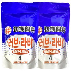 러브라바4호 잘먹는 구피사료 NO1 구피먹이, 70g, 2개