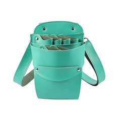 바버샵 미용사 가위집 가위가방 허리벨트 디자이너, 상세페이지 참고, 7. 청록색 6구 P016