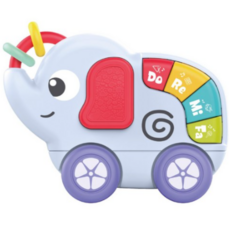 후앙어 유아용 코끼리 피아노 플레이어 멜로디완구 heanhe0546, 블루등, 1개