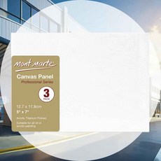 캔버스 12.7x17.8cm 3매입 미술전시 풍경화 거실그림 물감캔버스 드로잉프레임 고급재질