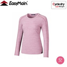 EasyMain 衣力美 台灣製造 女 排汗長袖T恤