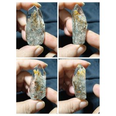 晶棋 隨型幽靈水晶, 1個, 2號  長55mm 36g