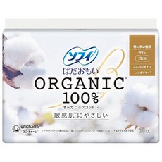 소피 하다오모이 오가닉 코튼 특히 많이 쓰는 낮용 날개 없는 23cm 16매오가닉 생리대, 1개