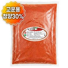 여신 중국산 고추가루 조미 고운용 짬뽕용 매운맛, 1개, 2.5kg