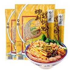 뤄쓰펀 중국 쌀국수 매콤한 뤄쓰펀 먹방 먹튜브 개인 방송 촬영 asmr, 3봉, 335g