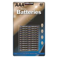 커클랜드 시그니춰 AAA 건전지 48개, 1개, 48개입