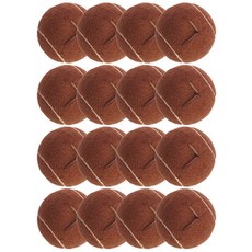 테니스공 의자 발커버 16p, 연브라운, 16개