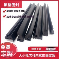 三元乙丙密封條 塑鋼門窗門縫防風條隔音條防撞密封膠條 DQKN, 1個, 橡膠