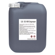 DO-989 不腐蝕免加溫中性礦物油除油劑 鋁合金清洗 化油器機械工具機重油 工業重油油泥清潔擺脫頑固重油污 20KG裝, 1個, 20L