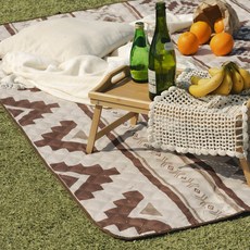 온다온 피크닉매트 푹신한 방수 돗자리 캠핑, 브라운