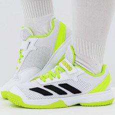 아디다스 주니어 테니스화 아동 여성 올코트용 테니스 운동화 내구성 좋은 메쉬 코트화 하드코트 클레이코트 옴니코트 연습용 슈즈