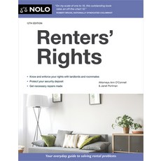 (영문도서)Renters' Rights Paperback, NOLO, English, 9781413333527