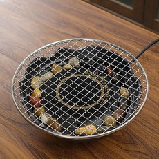 圍爐煮茶室內家用全套電爐烤茶爐電陶爐燒烤爐套裝玻璃茶壺煮茶器, 石浪圍爐 鵝卵石 鋼網