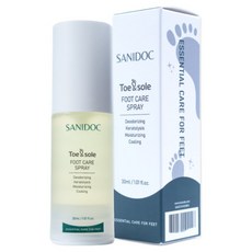 새니닥 토앤솔 풋케어 스프레이 티트리레몬그라스 발냄새제거제 발각질제거제, 2개