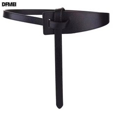 DFMEI 腰封女士裝飾西裝大衣寬腰帶配連衣裙毛衣羽絨服真軟皮帶