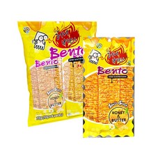 벤토 허니앤버터 오징어 어포 스낵 세계 수입 추억 옛날 과자 간식, 6개, 12g