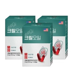 charmgoods 美國進口南極磷蝦油膠囊, 30 粒 x 3 盒, 30顆, 3個