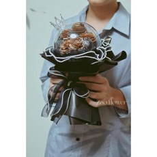 情人節教師節花束：永生花乾燥花索拉花波波球玻璃花盅有錢花禮