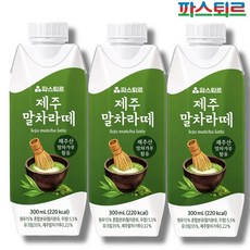 파스퇴르 제주 말차라떼, 300ml, 3개