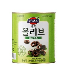 리치스 블랙 올리브 슬라이스 3kg, 1개