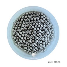 5MM AISI304 스테인레스 스틸 등급 100 고정밀 솔리드, 200pcs, 1개