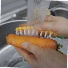 주방세척솔 당근 야채 세척솔 무 고구마 감자 오염 세척 브러쉬, 본상품