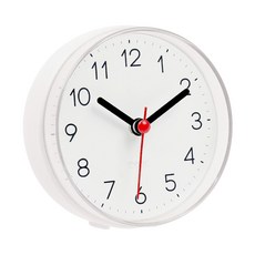 무아스 2WAY 방수 욕실시계, 핑크