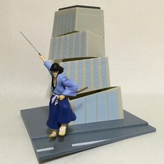 반프레스토 루팡 3세 제일복권 DX F상 이시카와 고에몬 빌딩 케이스, 1개