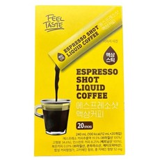 에스프레소샷 액상커피, 12ml, 20개입, 1개