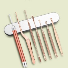 LED 귀파개 세트 귀청소도구 귀지제거 귀이개_187999EA, 1개