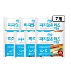 동원 짜지않은 치즈 고칼슘 & 비타민, 252g, 7개