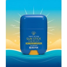 트리플액션 선스틱 SPF50+ PA++++ 휴대용 자외선차단 썬스틱(유효기간20260402)