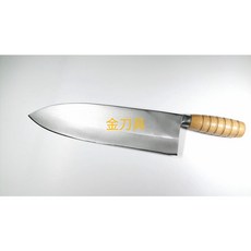金刀具#D025鐵店出品魚刀肉刀：適用於剁魚、切肉、水果, 1個, 多用途切割刀, Silver