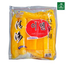 이엔푸드 압축 통 단무지 1kg, 1개