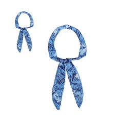 K2 Safety 頸部冷卻絲巾 2入, 藍色