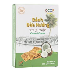 베트남 다낭 찹쌀 코코넛크래커 15개입*4박스, 4개, 200g