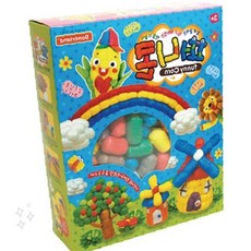 옥수수 전분 입체 조형 블록 물 붙임 만들기 놀이 어린이 창의 미술 교구 안전, 1개, 상세페이지 참조