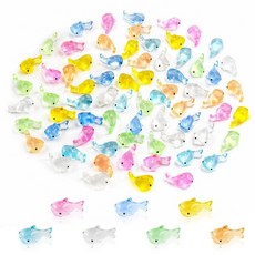 해외 HOMICO 18피스 미니 고양이 동물 야광 레진 인형집 마이크로 요정 정원 풍경 수족관 생일 장식 미국매장정품+ 1724454, .0003.상어.