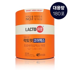 기타 종근당건강 생유산균 락토핏 코어맥스 2g x 180포 1통, 180개