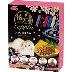PETLINE金懷石極品五味貓糧, 200g, 1個, PETLINE金懷石極品五味樂趣貓糧(粉)