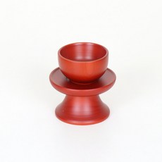 효율 물푸레 원목 제기 술잔, 1세트